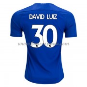 Camisetas De Futbol Chelsea David Luiz 30 Primera Equipación 2017-18..